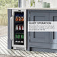 Whynter BBR-638SB 12″ Built-In 75 Can Undercounter Stainless Steel Beverage Refrigerator cooler with Reversible Door, Digital Control, Lock and Carbon Filter