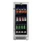 Whynter BBR-838SB 15″ Built-In 112 Can Undercounter Stainless Steel Beverage Refrigerator cooler with Reversible Door, Digital Control, Lock and Carbon Filter