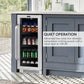 Whynter BBR-838SB 15″ Built-In 112 Can Undercounter Stainless Steel Beverage Refrigerator cooler with Reversible Door, Digital Control, Lock and Carbon Filter