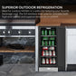 Whynter 15″ Built-in 2.9 cu. ft. Beer Keg Froster Beverage Refrigerator with Digital Controls