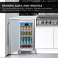 Whynter BOR-326FS 15″ Built-In Energy Star 3.0 cu. ft. Indoor/Outdoor Beverage Refrigerator Cooler Weather Proof in Stainless Steel