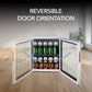 Whynter BR-062WS 17″ 68 Can Freestanding Beverage Refrigerator cooler With Lock Stainless Steel