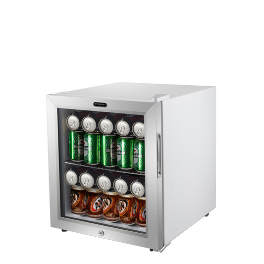 Whynter BR-062WS 17″ 68 Can Freestanding Beverage Refrigerator cooler With Lock Stainless Steel