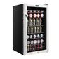 Whynter BR-1211DS 19″ 136 Can Freestanding Beverage Refrigerator cooler with Digital Control and Lock Stainless Steel
