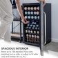 Whynter BR-1211DS 19″ 136 Can Freestanding Beverage Refrigerator cooler with Digital Control and Lock Stainless Steel