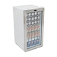 Whynter BR-128WS 17″ 127 Can Freestanding Beverage Refrigerator cooler with Lock Stainless Steel