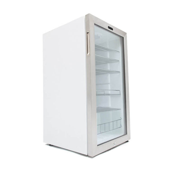 Whynter BR-128WS 17″ 127 Can Freestanding Beverage Refrigerator cooler with Lock Stainless Steel