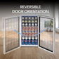 Whynter BR-128WS 17″ 127 Can Freestanding Beverage Refrigerator cooler with Lock Stainless Steel