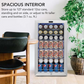 Whynter BR-128WS 17″ 127 Can Freestanding Beverage Refrigerator cooler with Lock Stainless Steel
