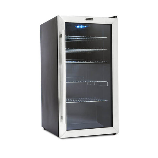 Whynter BR-130SB 17″ 127 Can Freestanding Beverage Refrigerator cooler Stainless Steel