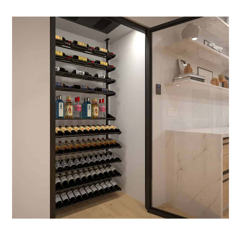 Featured Showcase Centerpiece Kit (90-100 Bottles) - side view with background