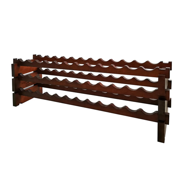Vinotemp Modular Wine Rack, 4 x 9, 36 Bottle Capacity, Stained