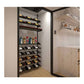Featured Showcase Exhibition Kit (60-80 Bottles) - side view with background
