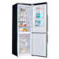 FORNO 24″ Inch W. Bottom Mount Freestanding Refrigerator and Freezer with 11.1 Cubic Ft. Total Capacity (Right Side)