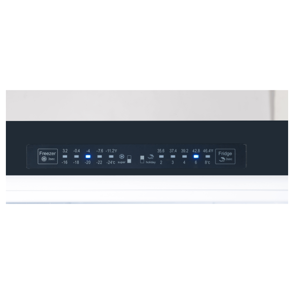 FORNO Freestanding 48 Inch Side by Side Bottom Mount Freezer Refrigerator with 22.2 Cubic Ft. Total Capacity Combo