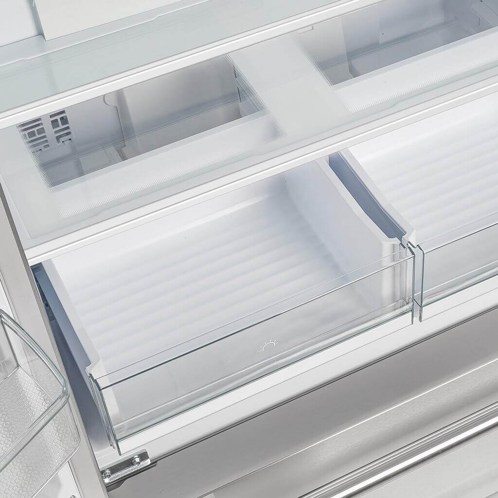 FORNO Moena 36″ French Door 19.2 Cu.Ft. Stainless Steel Refrigerator