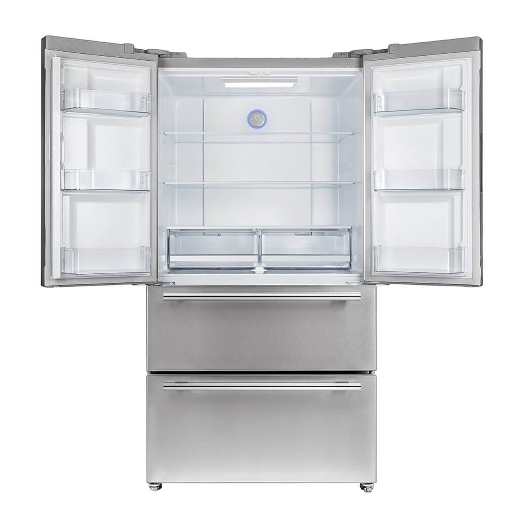 FORNO Moena 36″ French Door 19.2 Cu.Ft. Stainless Steel Refrigerator