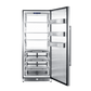 FORNO Cologne – 30″ Freestanding 18.4 Cu.Ft. Stainless Steel Refrigerator