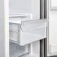 FORNO Salerno 36″ Side by Side 20 Cu.Ft Stainless Steel Refrigerator with Ice Maker