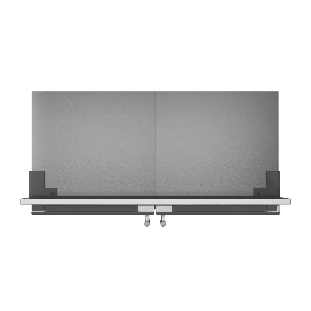 FORNO Rizzuto 2-Piece 56-Inch Convertible Refrigerator, 27.6 cu.ft. with Decorative Grill – 60-Inch Wide