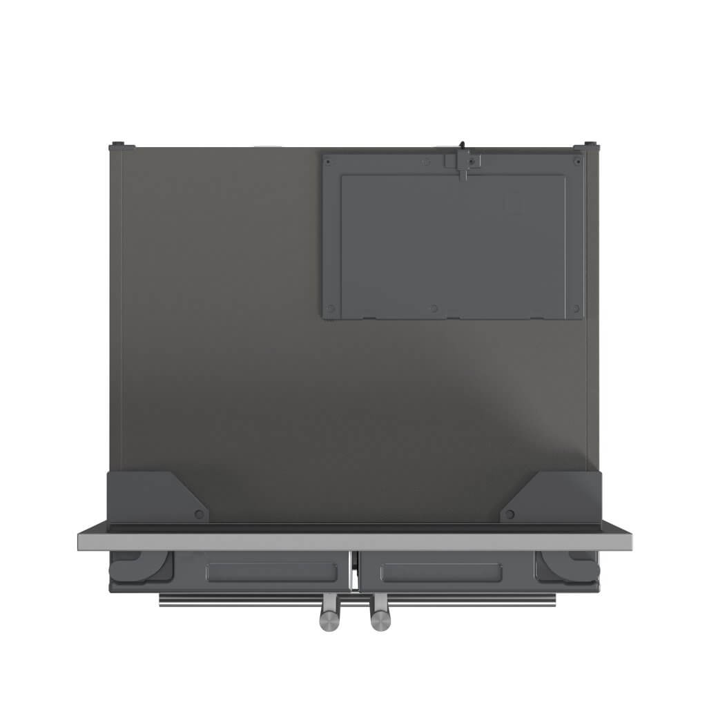 FORNO 35-inch French Door Refrigerator with Bottom Freezer 17.5 Cu.Ft. Capacity – Stainless Steel No Frost Fridge with Ice Maker, Child Safety Lock and Decorative Grill Trim kit