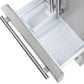 FORNO Alta Moena 36″ French Door 19.2 Cu.Ft. Stainless Steel Refrigerator