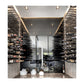 Fusion ST Cork-Out Wine Wall Black Acrylic (3 Foot)