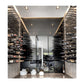 Fusion ST Cork-Out Wine Wall Black Acrylic (4 Foot)