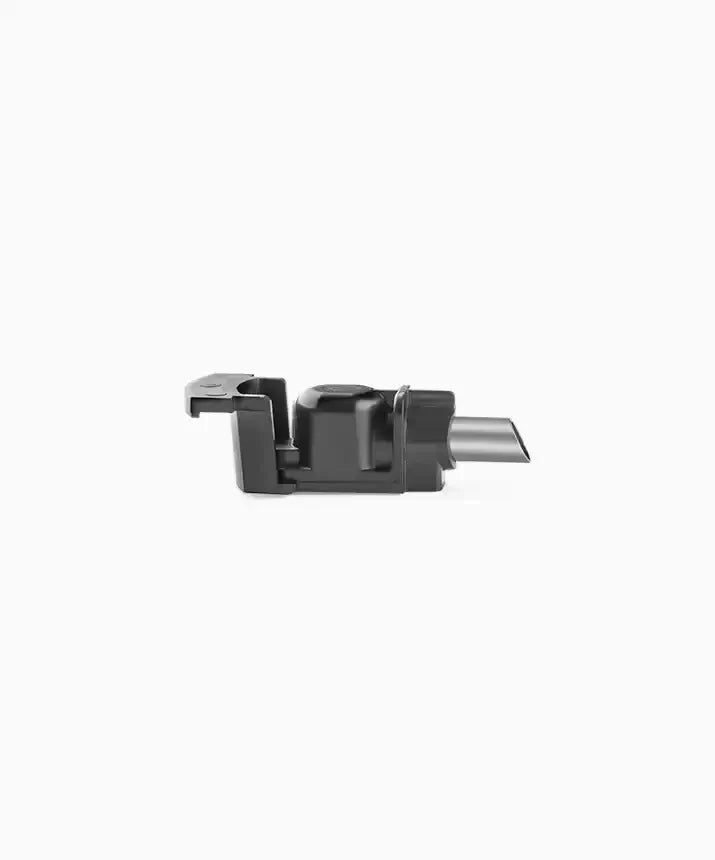 A black device with a metal tip, compatible with the Coravin Eleven Wine Preservation System.