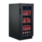 Whynter BBR-801BG 15″ Built-in Black Glass 100-can capacity 3.0 cu ft. Beverage Refrigerator
