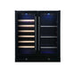 Kings Bottle 30" Combination Beer & Wine Cooler with Low-E Glass Door