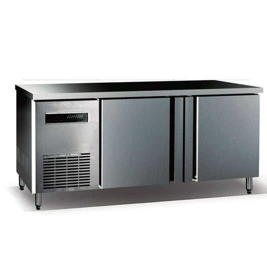 Kings Bottle 59" stainless steel back bar cooler with adjustable shelves and ample capacity for bottles and cans. Ideal for busy bars and restaurants.