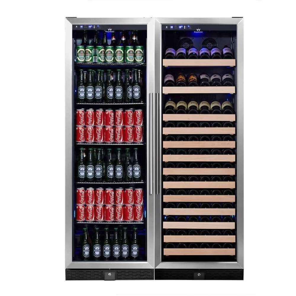 Side by Side Wine and Beverage Coolers