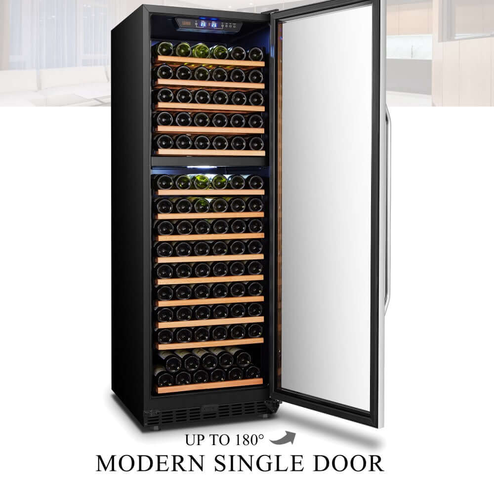 Lanbo 160 Bottle Dual Zone Wine Cooler