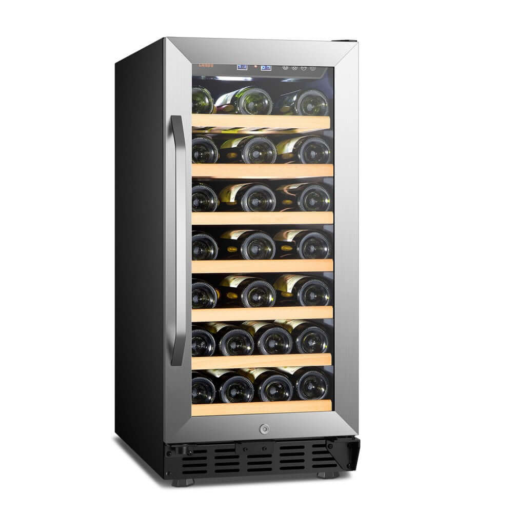 Lanbo 33 Bottle Single Zone Wine Cooler