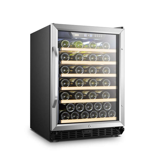 Lanbo 52 Bottle Single Zone Wine Cooler