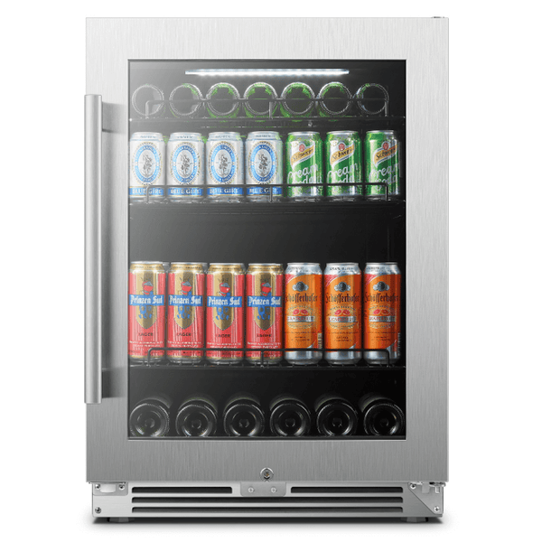 LanboPro 118 Cans Single Zone Beverage Refrigerator