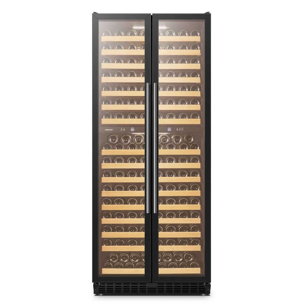 LanboPro 287 Bottle Dual Zone Dual-Door Wine Cooler