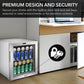 Whynter BR-062WS 17″ 68 Can Freestanding Beverage Refrigerator cooler With Lock Stainless Steel