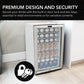 Whynter BR-128WS 17″ 127 Can Freestanding Beverage Refrigerator cooler with Lock Stainless Steel
