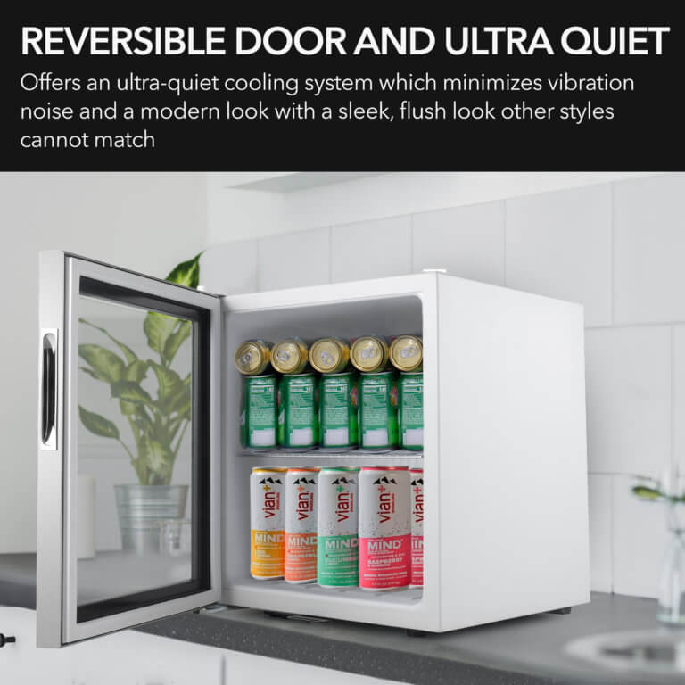 Whynter BR-062WS 17″ 68 Can Freestanding Beverage Refrigerator cooler With Lock Stainless Steel