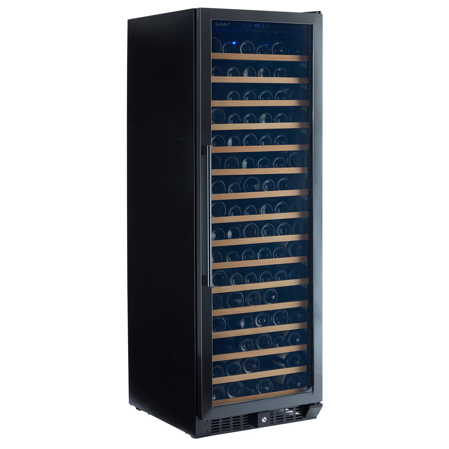 Buy a Smith & Hanks 166 Bottle Dual Zone Black Stainless Wine Refrigerator by Chilled Beverages