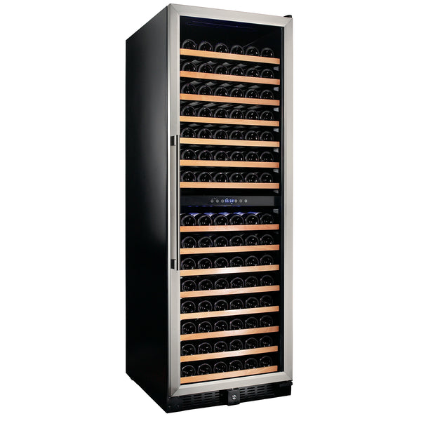 Buy a Smith & Hanks 166 Bottle Dual Zone Stainless Steel Wine Refrigerator by Chilled Beverages