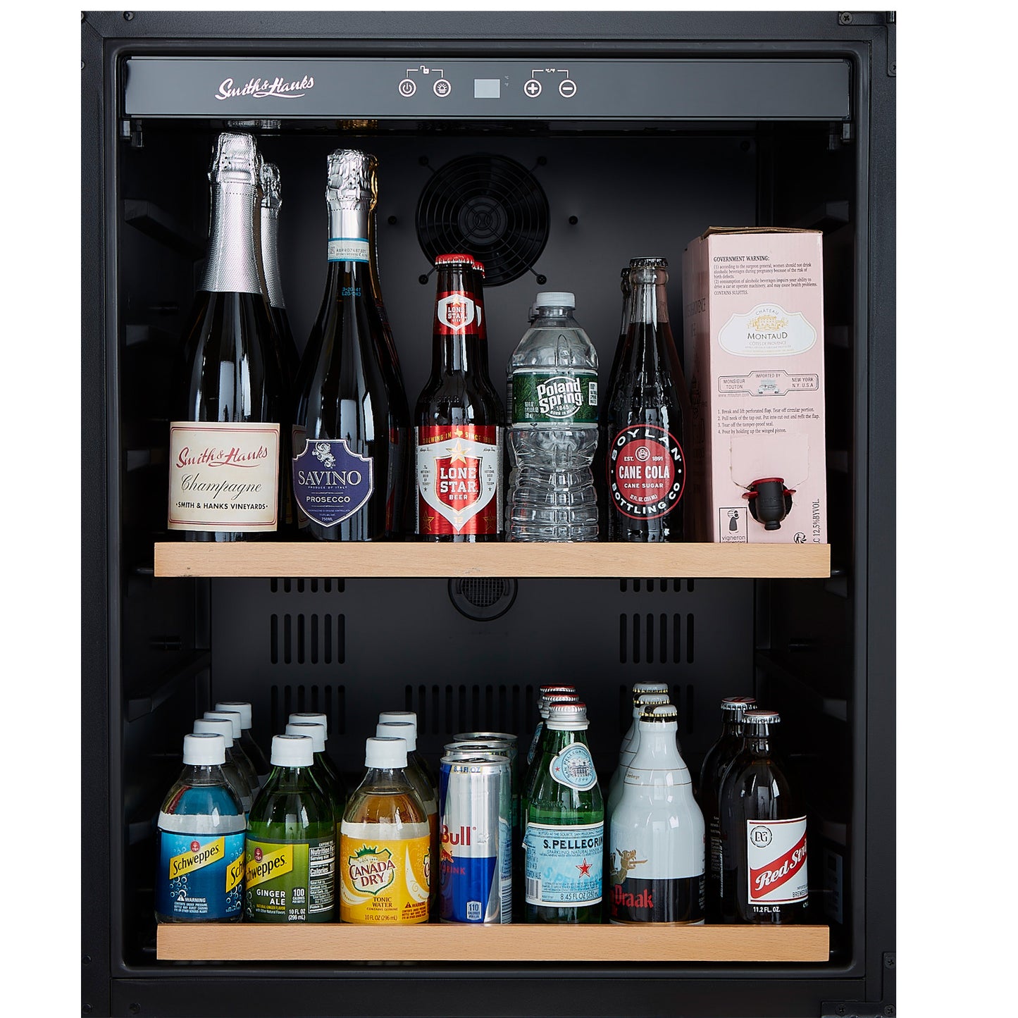 Buy a Smith & Hanks 176 Can Premium Single Zone Stainless Door Beverage Cooler by Chilled Beverages