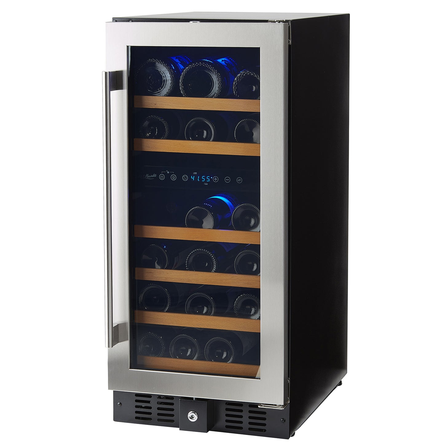 Buy a Smith & Hanks 32 Bottle Premium Dual Zone Under Counter Wine Cooler Chilled Beverages