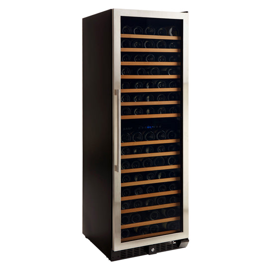 Buy a Smith & Hanks 46 Bottle Premium Dual Zone Stainless Steel Wine Cooler by Chilled Beverages