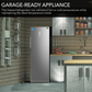 Whynter UDF-0831SS/UDF-0831SSa 8.3 cu.ft. Energy Star Digital Upright Stainless Steel Deep Freezer/Refrigerator