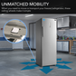 Whynter UDF-0831SS/UDF-0831SSa 8.3 cu.ft. Energy Star Digital Upright Stainless Steel Deep Freezer/Refrigerator