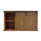 Vinotemp Rustic Wood Wine Cellar Credenza