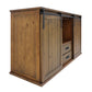 Vinotemp Rustic Wood Wine Cellar Credenza